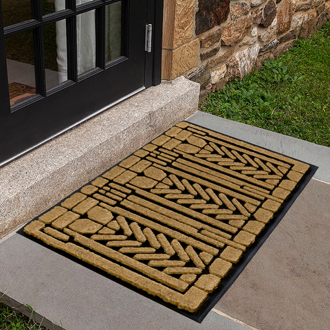 Frank Lloyd Wright Tree Of Life Design Doormat