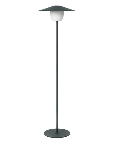 Blomus ANI 3 in 1 Rechargeable LED Floor Lamp Magnet Charcoal