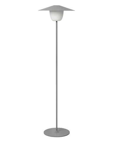 Blomus ANI 3 in 1 Rechargeable LED Floor Lamp Satellite Grey