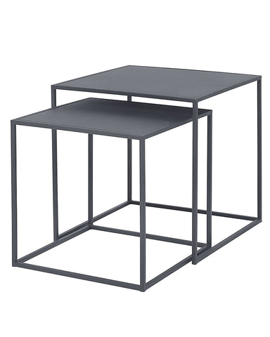 Blomus Fera Nesting Tables - Set of 2 Steel Grey