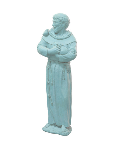 Saint Francis Cast Stone Garden Statue