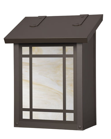 Craftsman Frame Vertical Wall Mount Mailbox