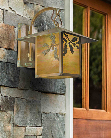 Brookdale Craftsman Brass Wall Sconce -Style