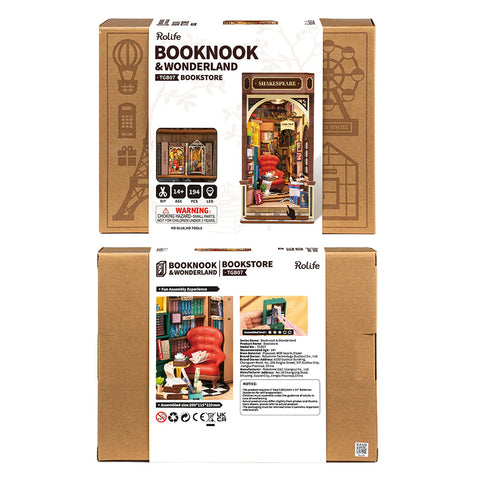 DIY Book Nook Kit - Bookstore