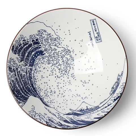 Hokusai Great Wave 9.75" Serving Bowl