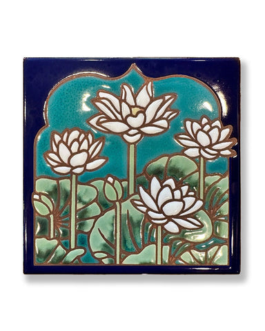 Lotus Field Ceramic Tile