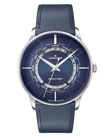 Junghans Meister Worldtimer Watch 027/3010.01