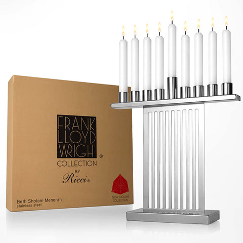 Frank Lloyd Wright Beth Shalom Menorah