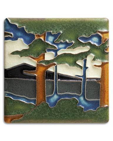 Motawi Pine Mountain Tile