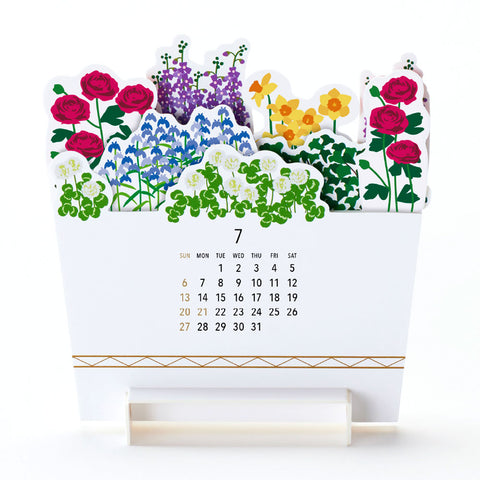 Good Morning Inc. Planted Blooms 3D 2025 Calendar