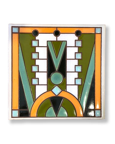 Carly Quinn Quadrivium Ceramic Art Tile Trivet