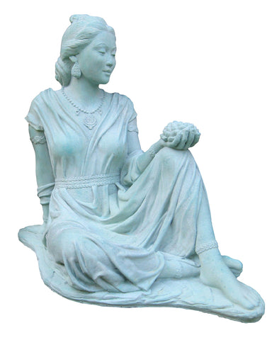 Quan Yin Garden Statue in Cast Stone