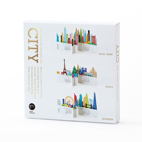 Good Morning Inc. City 3D 2025 Calendar